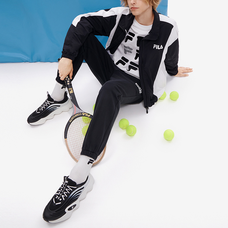 FILA FUSION Retro Colorblock Track Jacket - White T11M233703F-WT 圖 4