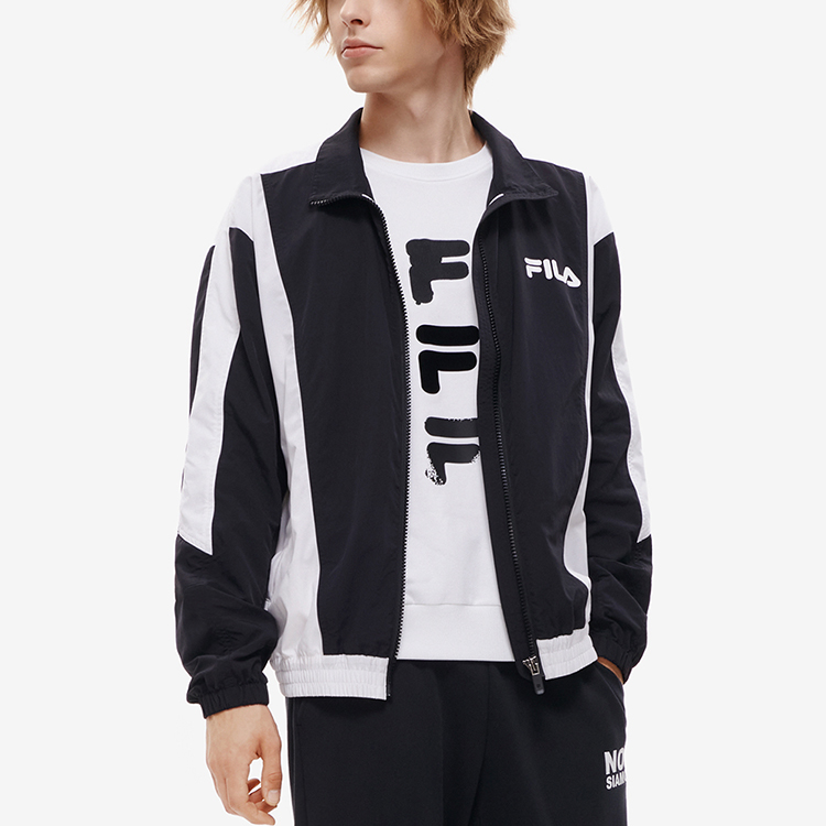 FILA FUSION Retro Colorblock Track Jacket - White T11M233703F-WT 圖 6