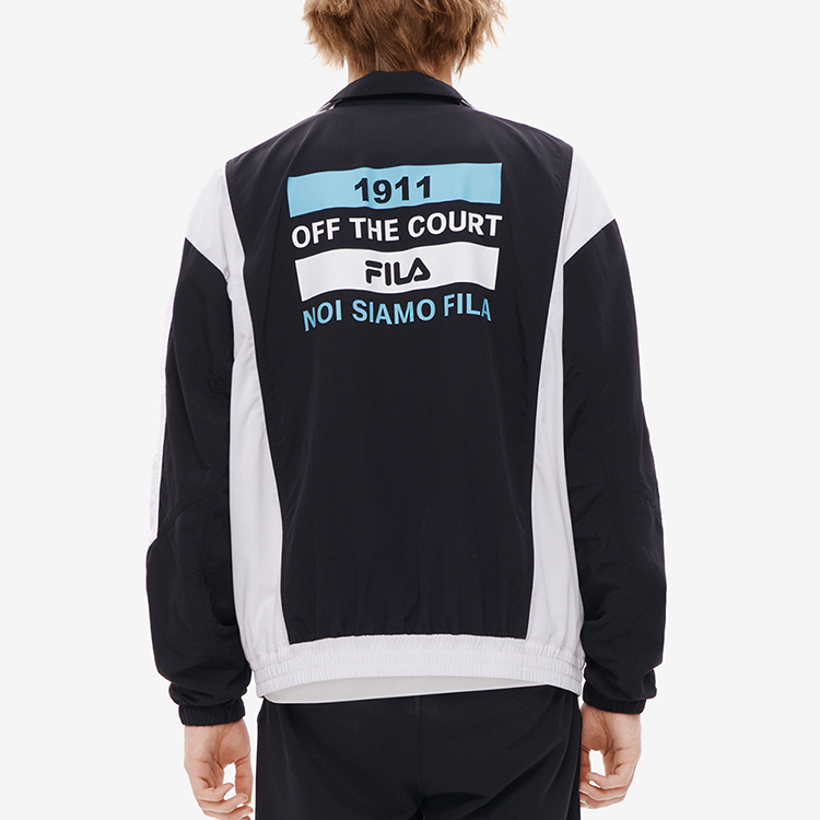 FILA FUSION Retro Colorblock Track Jacket - White T11M233703F-WT 圖 7