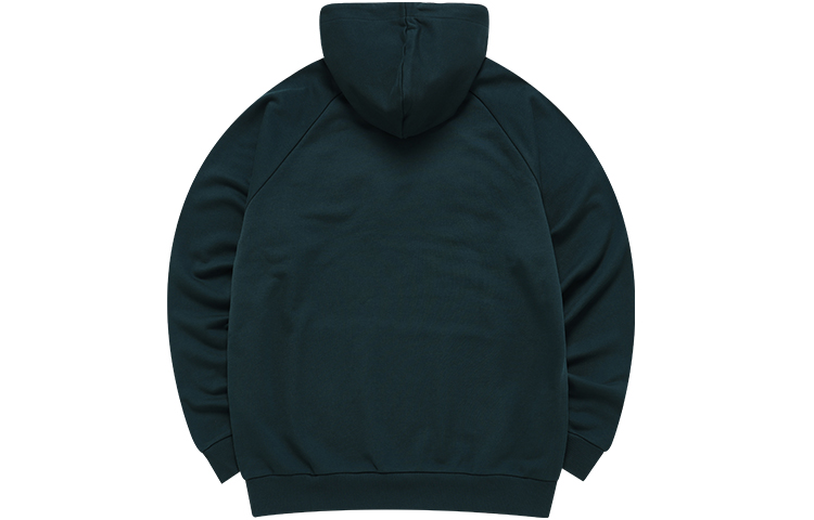 Lookbook FILA FUSION Retro Logo Hoodie Grafis Biru Laut T11M141201F-DB