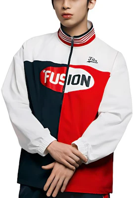 Chaqueta FILA Fusion Retro Sports Colorblock con Cierre para Hombre - Roja T11M422701F-WI Shop Chaqueta FILA Fusion Retro Sports Colorblock con Cierre para Hombre - Roja T11M422701F-WI
