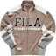 Buy FILA FUSION 復古運動男裝深灰棕色拉鍊外套 T11M315704F-BN