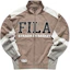 Order FILA FUSION 復古運動男裝深灰棕色拉鍊外套 T11M315704F-BN