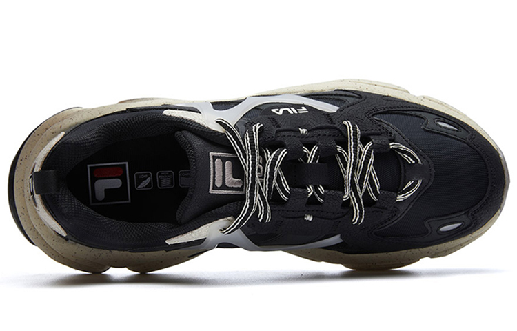 Order FILA Fusion RJV '黑色复古低帮' T12M141107FBP