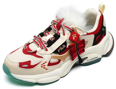 휠라 퓨전 RJV '크림화이트 다크레드' T12M111117FAR Order 휠라 퓨전 RJV '크림화이트 다크레드' T12M111117FAR