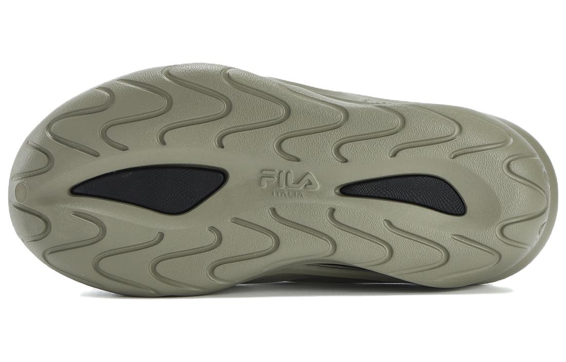 Shop FILA FUSION Shell Pantoffel ''Groen Zwart'' T12M321505ASB
