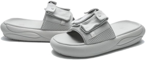 FILA FUSION 灰色舒适拖鞋 T12M421507FAT Lookbook FILA FUSION 灰色舒适拖鞋 T12M421507FAT