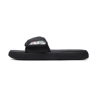 FILA FUSION Donut Slippers 'Black'