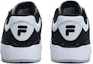 Shop FILA FUSION Smash Sneakers 'Putih Hitam' T12M323201FWB