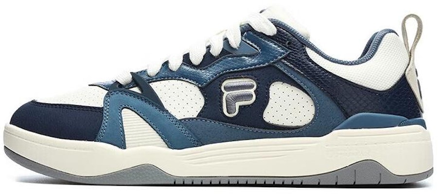 FILA FUSION Smash Sneakers 'Navy White' T12M243227FWM Buy FILA FUSION Smash Sneakers 'Navy White' T12M243227FWM
