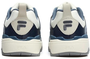 FILA FUSION Smash Kasut 'Navy Putih' T12M243227FWM Shop FILA FUSION Smash Kasut 'Navy Putih' T12M243227FWM