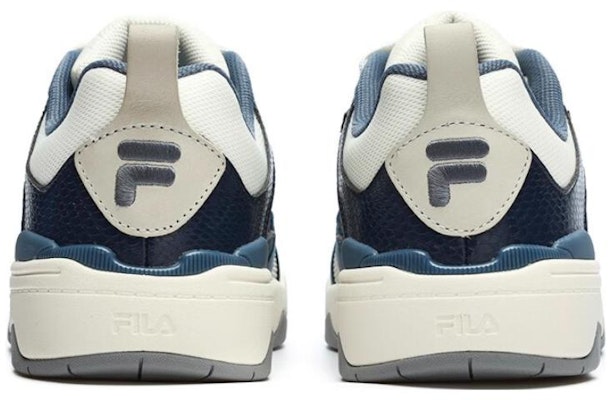 FILA FUSION Smash Sneakers 'Navy White' T12M243227FWM Shop FILA FUSION Smash Sneakers 'Navy White' T12M243227FWM