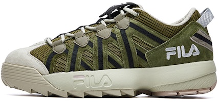 FILA FUSION Spaghetti Low Shoes 'Olive Green' T12M011201FAD FILA FUSION Spaghetti Low Shoes 'Olive Green' T12M011201FAD