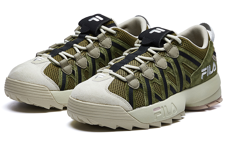 Lookbook FILA FUSION Spaghetti Low Shoes 'Olive Green' T12M011201FAD