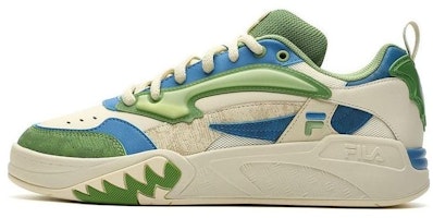 FILA FUSION Sport Vintage Basketball Shoes 'Green Beige' T12M333203FRF FILA FUSION Sport Vintage Basketball Shoes 'Green Beige' T12M333203FRF