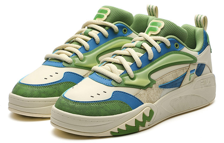 Order Chaussures de Basketball Vintage FILA FUSION ''Vert Beige'' T12M333203FRF