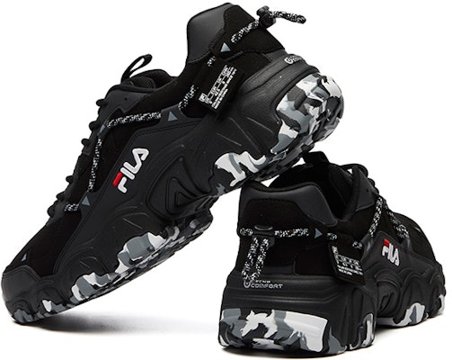 Fila Fusion Street Sneakers 'Black Daddy' - Kasut Jalan Fila Fusion Hitam Daddy T12M115205CBK Lookbook Fila Fusion Street Sneakers 'Black Daddy' - Kasut Jalan Fila Fusion Hitam Daddy T12M115205CBK