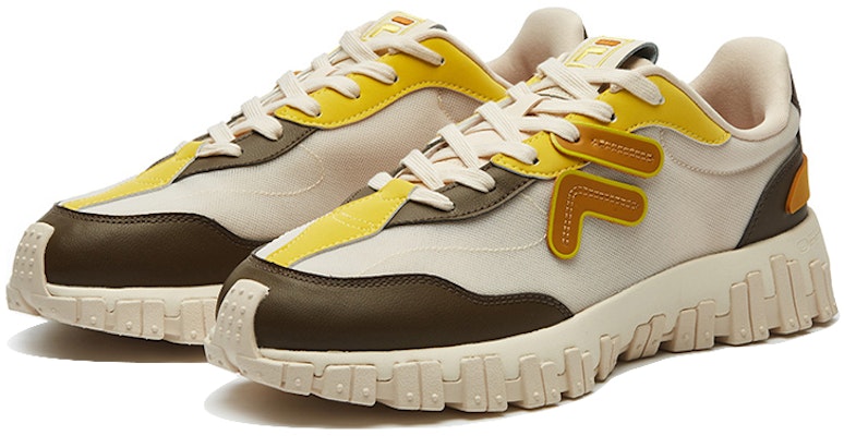 Fila Fusion 斐乐潮牌 減震防滑耐磨 低筒老爹鞋 木薯粉 Lookbook Fila Fusion 斐乐潮牌 減震防滑耐磨 低筒老爹鞋 木薯粉