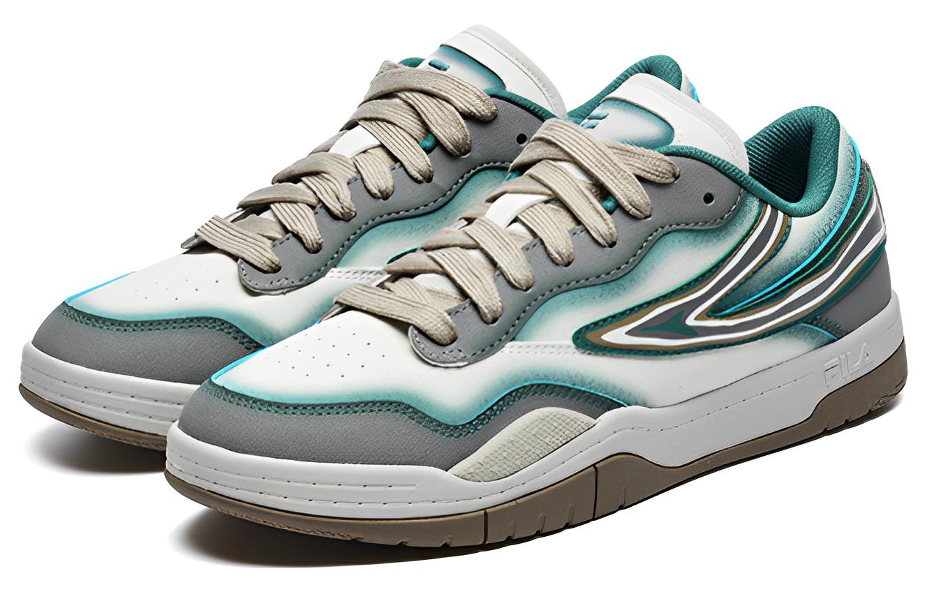 Lookbook 斐乐FUSION T88 SKB '白灰色' T12M232313FLF