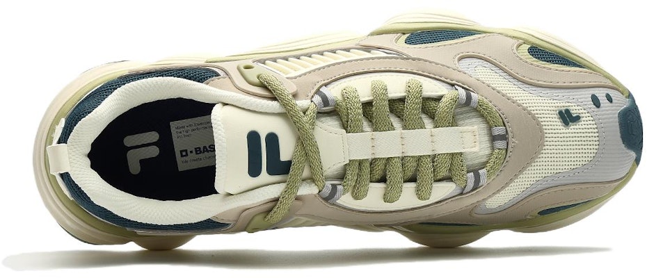 FILA FUSION Tenacity Sneakers 'Beige Green' T12M331612FPC Shop FILA FUSION Tenacity Sneakers 'Beige Green' T12M331612FPC