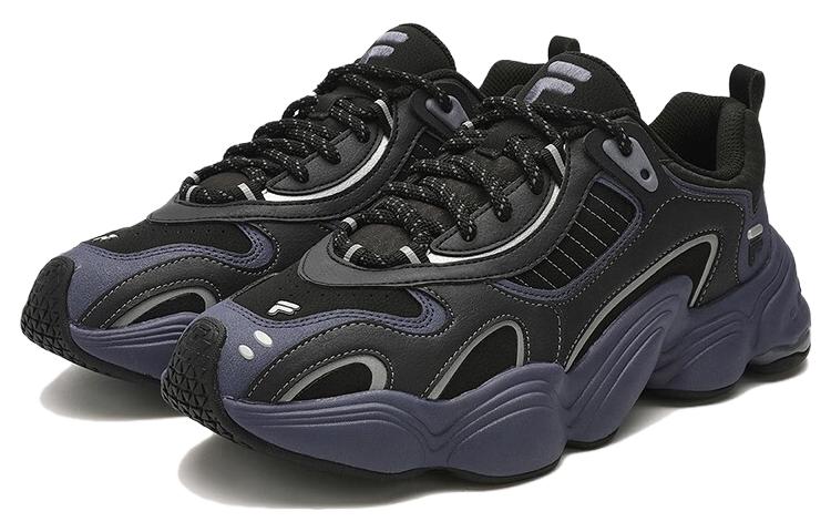 Lookbook FILA斐樂 百搭簡約 減震耐磨 低筒 老爹鞋 男款 黑色