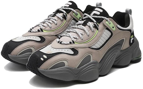 FILA FUSION 坚韧运动鞋 '棕白灰' T12M341617FAB Lookbook FILA FUSION 坚韧运动鞋 '棕白灰' T12M341617FAB