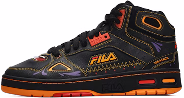 FILA FUSION Teratach-Pack Sneakers 'Black Orange' T12M243217FPB FILA FUSION Teratach-Pack Sneakers 'Black Orange' T12M243217FPB