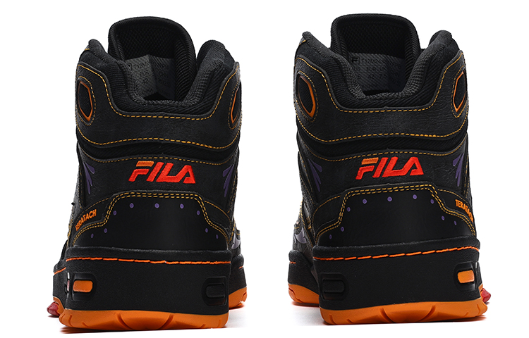 FILA FUSION Teratach-Pack Sneakers 'Black Orange' 圖 4