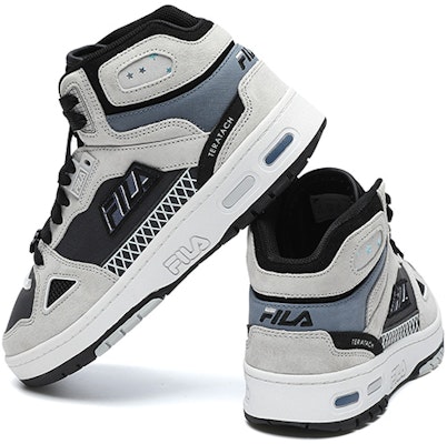FILA FUSION Teratach 'Hitam Kelabu' T12M141219FBL Shop FILA FUSION Teratach 'Hitam Kelabu' T12M141219FBL