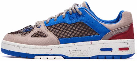 FILA FUSION Teratach Low x Marcelo Burlon Basketball Shoes 'Brown Blue' T12M229104FSP FILA FUSION Teratach Low x Marcelo Burlon Basketball Shoes 'Brown Blue' T12M229104FSP