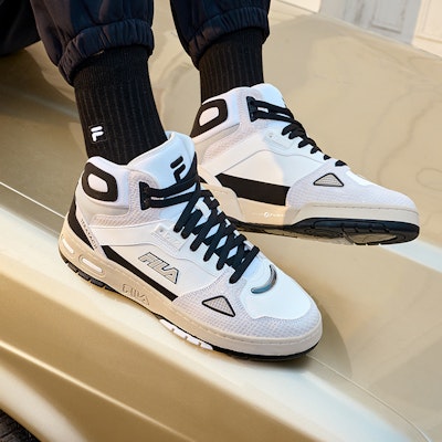 Kasut Skate FILA FUSION Teratach 'Putih Kelabu Hitam' T12M243211FBB Details for Kasut Skate FILA FUSION Teratach 'Putih Kelabu Hitam' T12M243211FBB