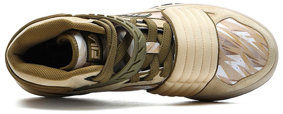 Kasut FILA FUSION Teratach x White Mountaineering 'Beige Hijau' T12M219111FBM Lookbook Kasut FILA FUSION Teratach x White Mountaineering 'Beige Hijau' T12M219111FBM