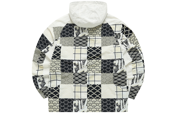 FILA FUSION Tokyo Studio Champagne White Fashion Woven Jacket T11M216701FIV 圖 3