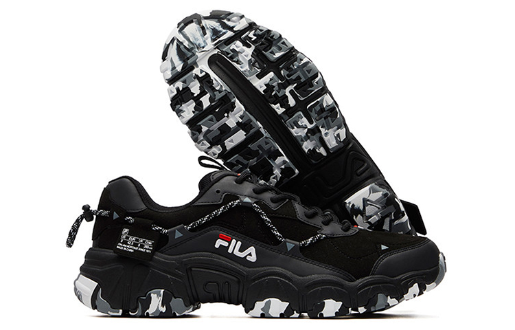 Purchase 휠라 퓨전 트레이너 블랙/화이트 (Fila Fusion 트레이너 블랙/화이트 is also good and shorter) T12M115205FBK