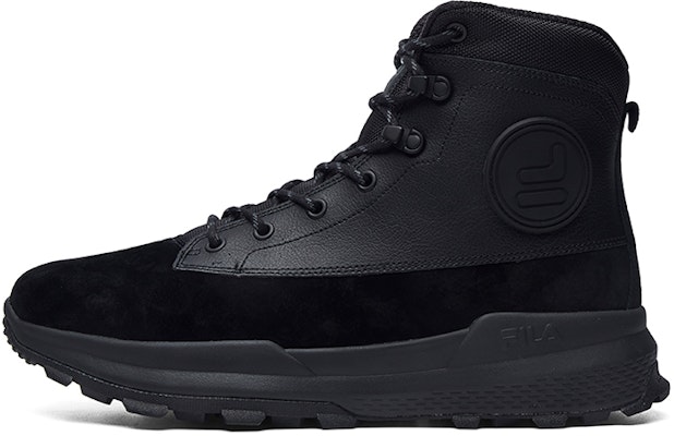 FILA Fusion Trooper 1S High 'Black Fleece-Lined Outdoor Boot' T12M044112FBK Buy FILA Fusion Trooper 1S High 'Black Fleece-Lined Outdoor Boot' T12M044112FBK