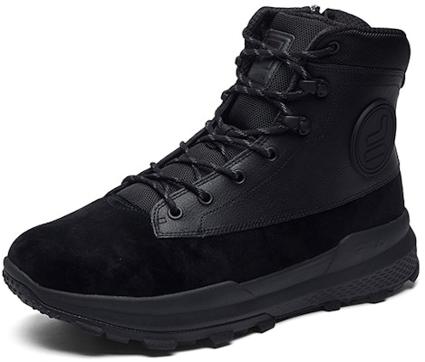 Fila Fusion 斐乐潮牌 Trooper 1S 加絨保暖 高筒戶外靴 黑 Order Fila Fusion 斐乐潮牌 Trooper 1S 加絨保暖 高筒戶外靴 黑