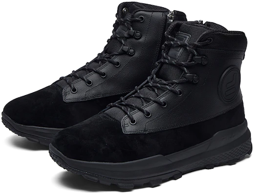 FILA Fusion Trooper 1S High ''Zwarte Fleece-Outdoorlaars'' T12M044112FBK Lookbook FILA Fusion Trooper 1S High ''Zwarte Fleece-Outdoorlaars'' T12M044112FBK