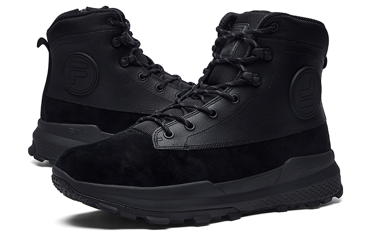 Shop FILA Fusion Trooper 1S High ''Zwarte Fleece-Outdoorlaars'' T12M044112FBK