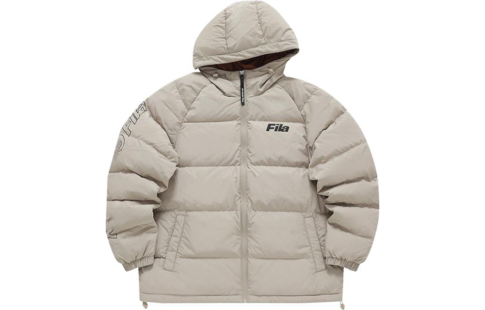 Order FILA Fusion ユニセックス ミニマリスト ジッパー付き暖かいダウンジャケット. T11U346901F-BG