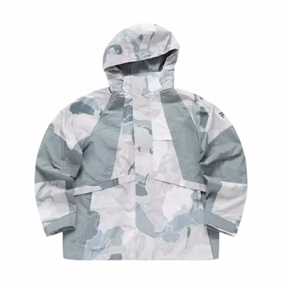 FILA FUSION Urban Tech Hooded Jacket Blue Purple Green Casual Sportswear T11M411703F-KK