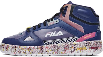 FILA FUSION Vintage Basketbal Shoes 'Blue Purple' T12M131205FCD FILA FUSION Vintage Basketbal Shoes 'Blue Purple' T12M131205FCD