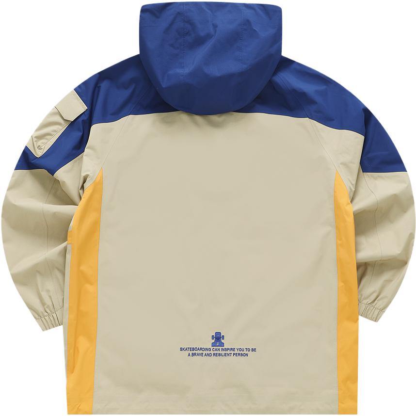 Lookbook FILA FUSION Vintage Street Sport Khaki Hoodie Jaket Multi-Pocket T11M331705FDK