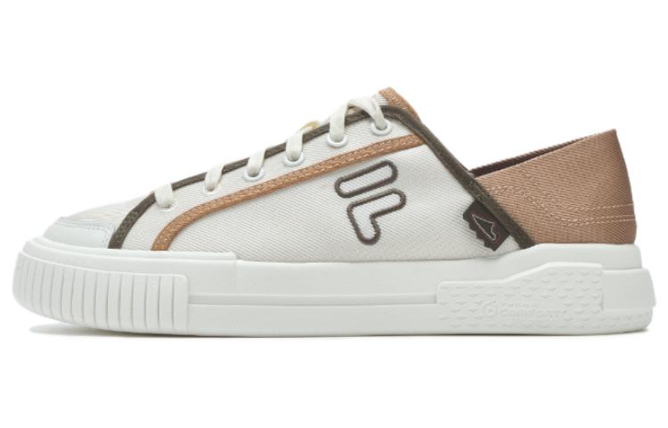 FILA FUSION Wallride Dx Skate Shoes 'White Brown' T12M322101FAD