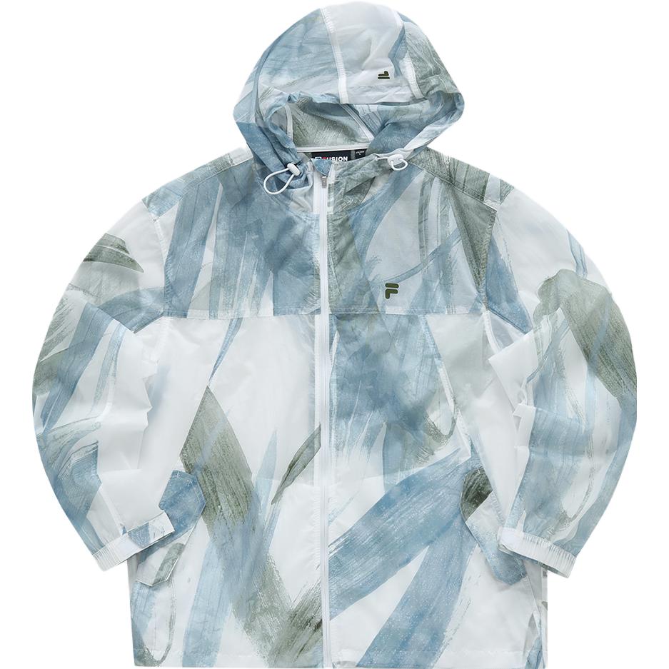 FILA FUSION White 2023 Summer Comfi-Shield Sunproof Jacket T11M331708FWT 圖 2