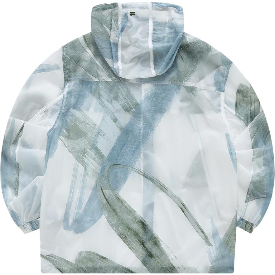 FILA FUSION White 2023 Summer Comfi-Shield Sunproof Jacket T11M331708FWT 圖 3