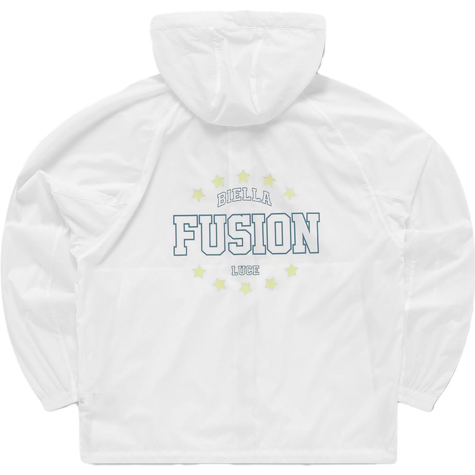 Lookbook Chaqueta Deportiva Casual Tejida FILA Fusion Blanca de Moda T11M335701F-WT