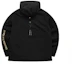 Lookbook FILA FUSION 冬用ブラックフード付きコットンジャケット2点セット T11M113901F-BK