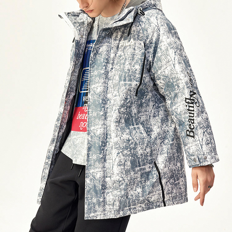 Sizing FILA Fusion Winter Down Jacket - Gaya Streetwear dan Hangat. T11M146902F-WT