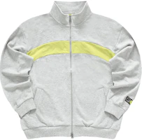 FILA FUSION x Beams Colorblock Retro Knit Track Jacket Ash Gray () T11M349501F-MG FILA FUSION x Beams Colorblock Retro Knit Track Jacket Ash Gray () T11M349501F-MG