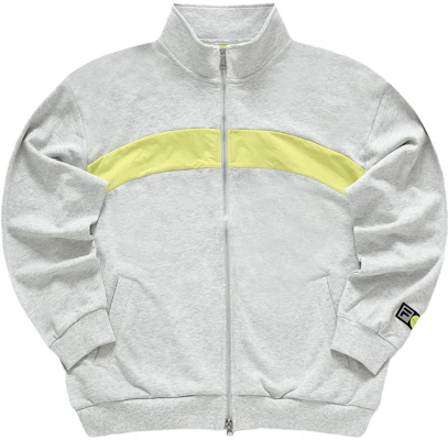 FILA FUSION x Beams 拼接復古針織運動外套 灰色 T11M349501F-MG Order FILA FUSION x Beams 拼接復古針織運動外套 灰色 T11M349501F-MG